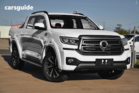 White 2025 GWM Cannon Ute Tray PREMIUM 4X4