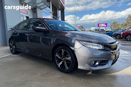 Grey 2016 Honda Civic Sedan RS F