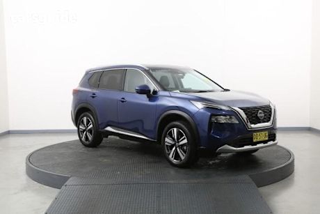 Blue 2024 Nissan X-Trail Wagon Ti (4Wd)