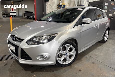 Silver 2014 Ford Focus Hatchback Sport