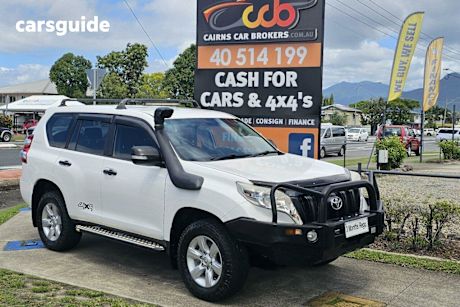 White 2014 Toyota Landcruiser Prado Wagon Gx (4X4)