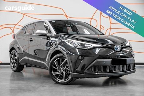Black 2020 Toyota C-HR SUV KOBA F