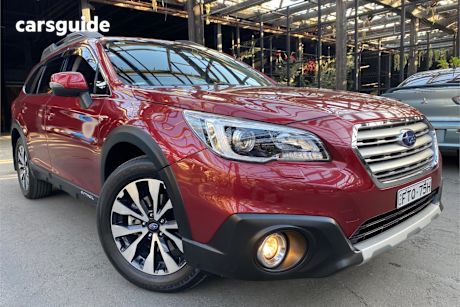 Red 2016 Subaru Outback Wagon 2.5I Premium