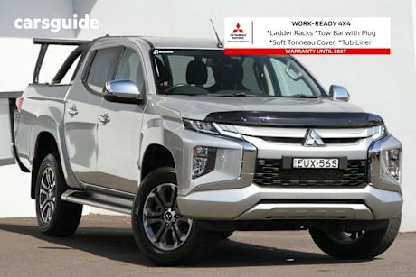 Silver 2022 Mitsubishi Triton Ute Tray GLS 4X4