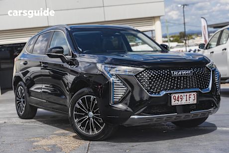 Black 2022 GWM Jolion SUV ULTRA HYBRID F