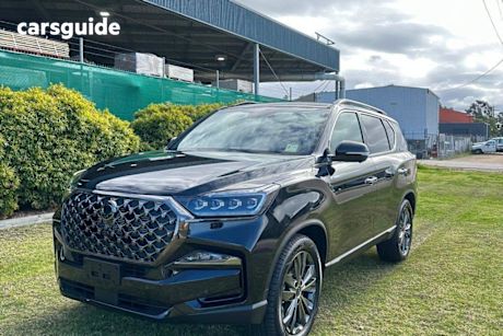 Black 2025 KGM Ssangyong Rexton Wagon Ultimate Sport Pack (4Wd)
