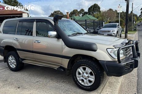 Gold 2004 Toyota Landcruiser Wagon Gxl (4X4)