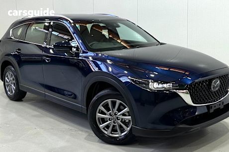 Blue 2023 Mazda CX-8 SUV G25 SPORT F