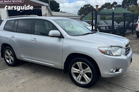 Silver 2010 Toyota Kluger Wagon Kx-S (Fwd)