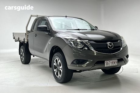 Grey 2018 Mazda BT-50 Freestyle Cab Chassis Xt (4X2)