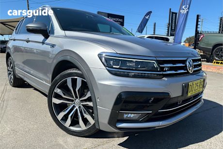 Silver 2020 Volkswagen Tiguan Wagon Allspace 162 Tsi Highline