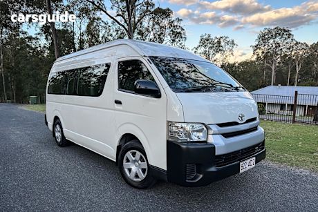 White 2014 Toyota HiAce OtherCar COMMUTER KDH223R MY14