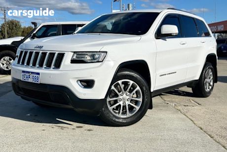 White 2013 Jeep Grand Cherokee SUV LAREDO R