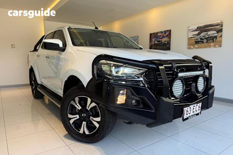 White 2020 Mazda BT-50 Ute Tray XTR 4X4