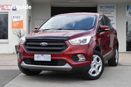 Red 2017 Ford Escape SUV AMBIENTE F