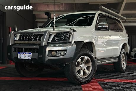 White 2005 Toyota Landcruiser Prado SUV GXL 4X4