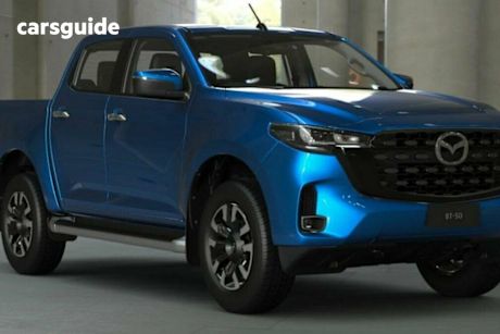 Blue 2025 Mazda BT-50 Dual Cab Pick-up Xtr (4X4)