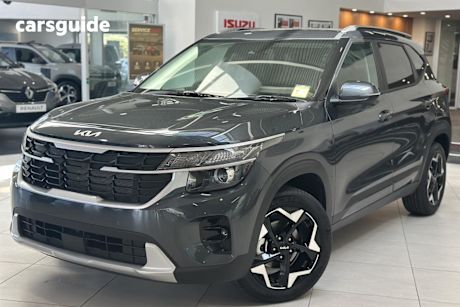 Grey 2025 Kia Seltos Wagon Sport+ (Fwd)