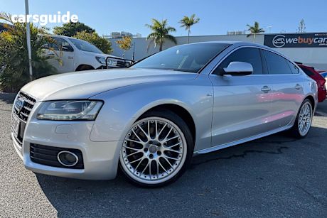 Silver 2010 Audi A5 Hatch 4WD