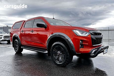 Orange 2021 Isuzu D-MAX Ute Tray X-TERRAIN 4X4