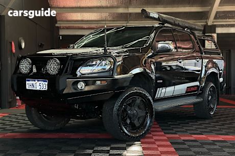 Black 2018 Holden Colorado Ute Tray LTZ 4X4