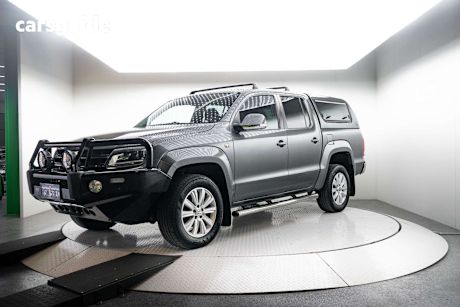 Grey 2016 Volkswagen Amarok Ute Tray TDI400 HIGHLINE 4X4