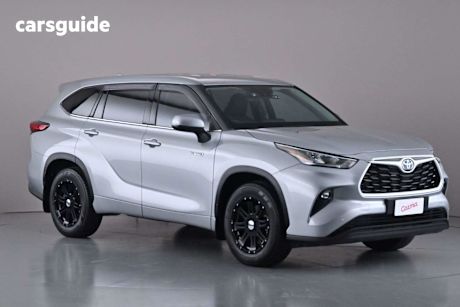Silver 2021 Toyota Kluger Wagon Gx Hybrid Awd