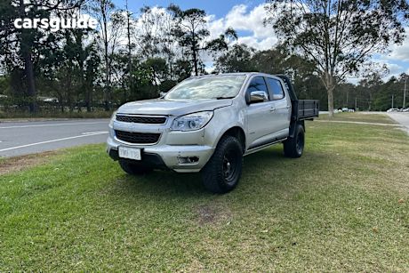 Silver 2013 Holden Colorado Crew Cab Pickup Ltz (4X4)