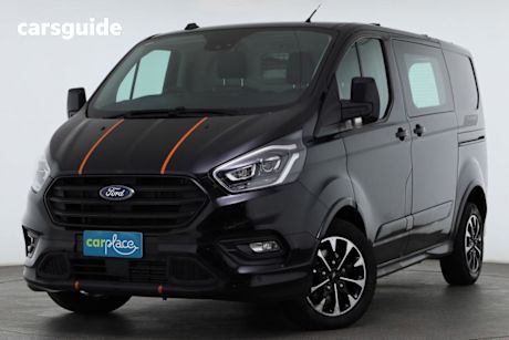 Black 2022 Ford Transit Custom Van 320S Sport (Swb)