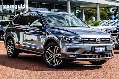 Grey 2021 Volkswagen Tiguan SUV 140TDI HIGHLINE ALLSPACE 4WD