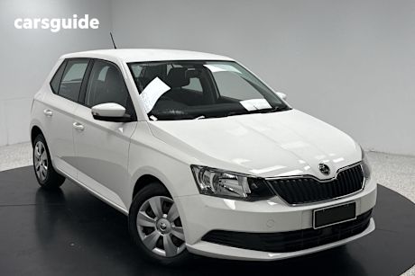 White 2018 Skoda Fabia Hatch 81TSI F