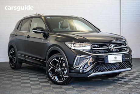 Black 2025 Volkswagen T-Cross Wagon 85Tsi R-Line