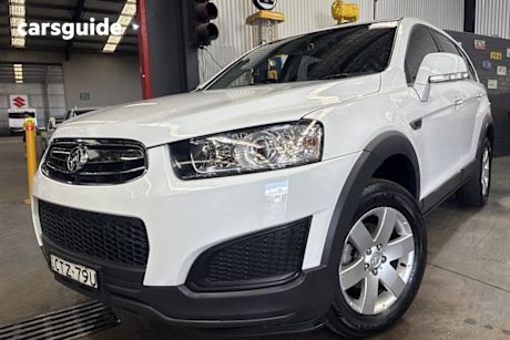 White 2014 Holden Captiva Wagon 7 Ls (Fwd)