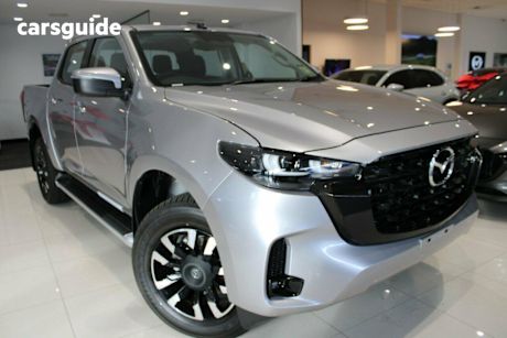 Silver 2025 Mazda BT-50 Dual Cab Pick-up Xtr (4X4)