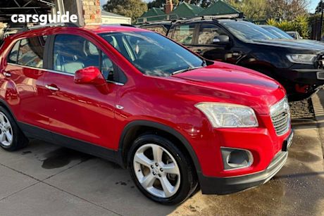 Red 2016 Holden Trax Wagon Ltz