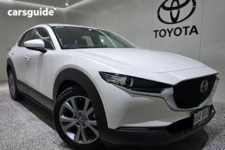 White 2023 Mazda CX-30 Wagon G20 Evolve (Fwd)