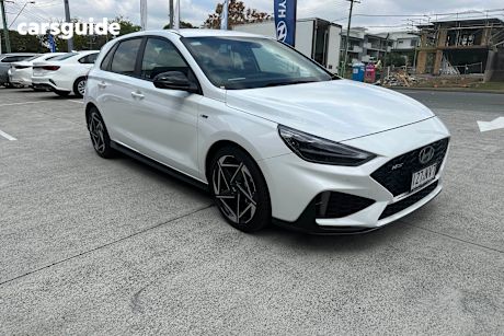 White 2024 Hyundai I30 Hatch N LINE F