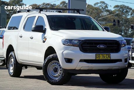 White 2021 Ford Ranger Ute Tray XL HI-RIDER R