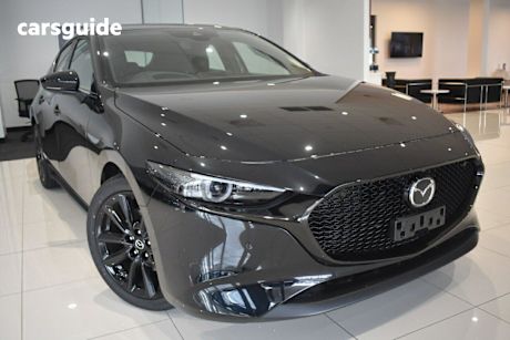 Black 2025 Mazda 3 Hatchback G25 Astina