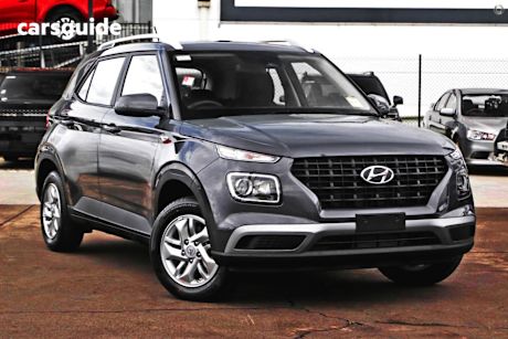 Grey 2025 Hyundai Venue SUV F