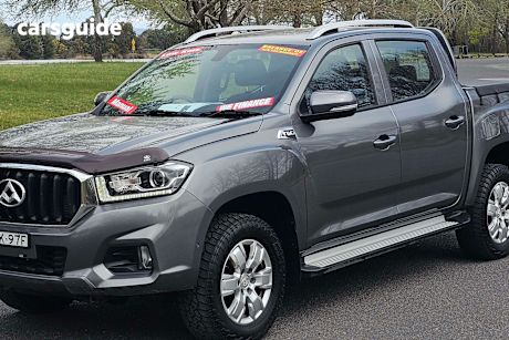 Grey 2018 LDV T60 Ute Tray PRO 4X4