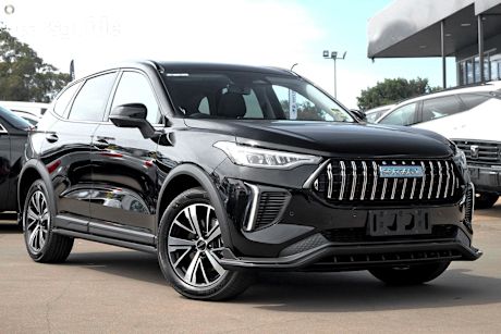 Black 2025 GWM Haval Jolion SUV ULTRA HYBRID F