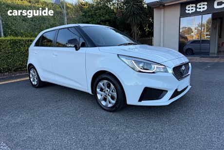 White 2022 MG MG3 Hatchback Core