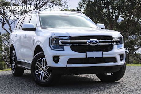 White 2024 Ford Everest SUV TREND 4X4