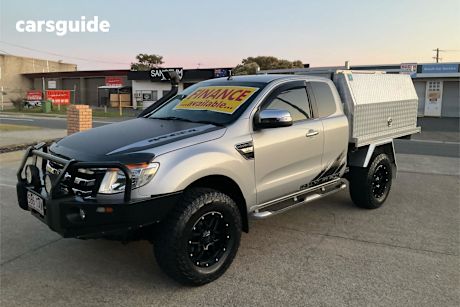 Silver 2013 Ford Ranger Super Cab Utility Xlt 3.2 (4X4)