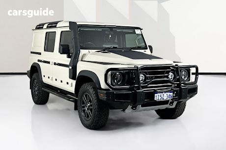 White 2024 Ineos Grenadier Utility Wagon Trialmaster Edition