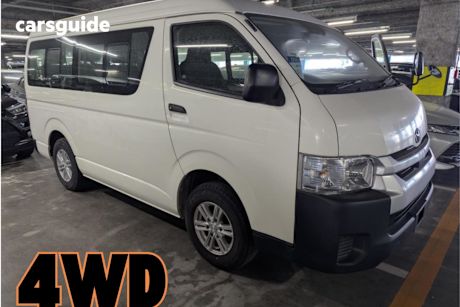 White 2019 Toyota HiAce Commercial 4WD 10 SEATER