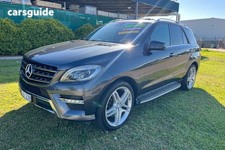 Grey 2013 Mercedes-Benz ML250 Wagon Cdi Bluetec (4X4)