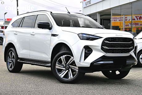 White 2025 Isuzu MU-X SUV LS-T 4X4