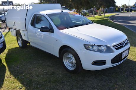 White 2013 Ford Falcon Cab Chassis